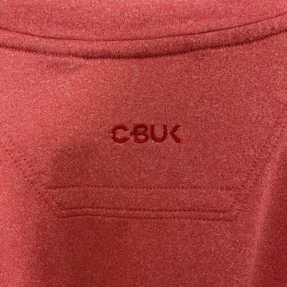 C-BUK Cutter&Buck Shirt Mens Size XL Red Jackson Crew Neck Long Sleeve Pockets - Picture 4 of 8